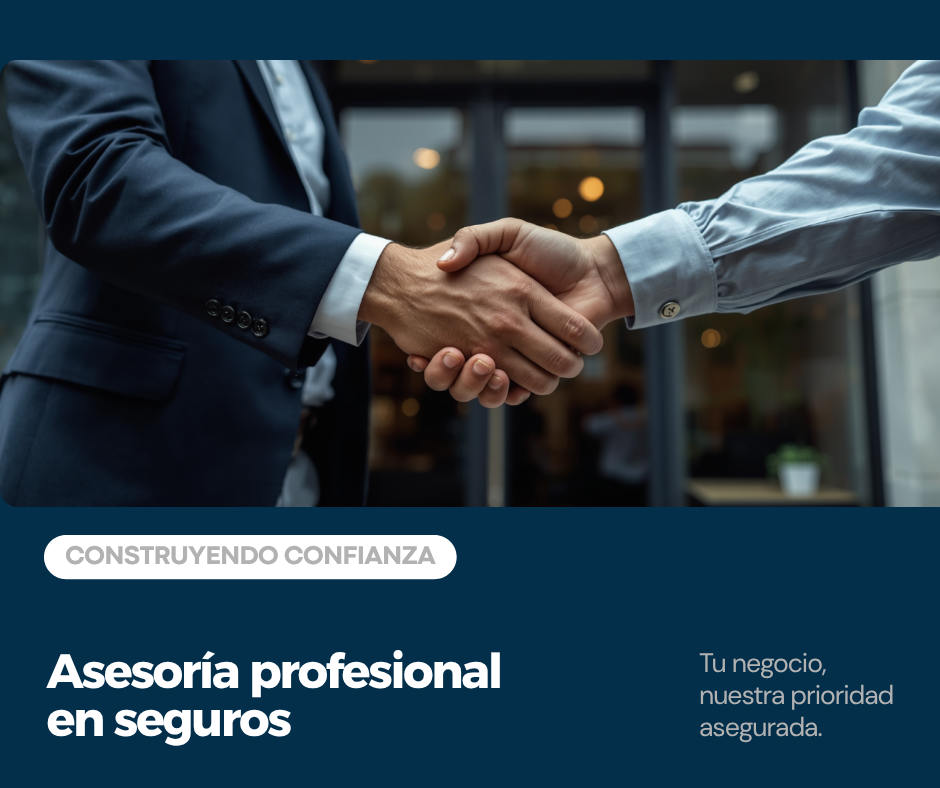 Asesoría profesional en seguros — construyendo confianza con nuestros clientes